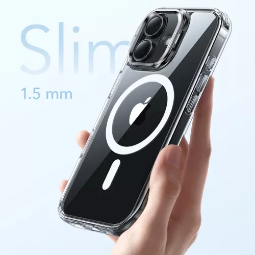  iPhone 17 Átlátszó ESR Klasszikus Hibrid HaloLock Kitámasztó tok-4894240283035 6 kép