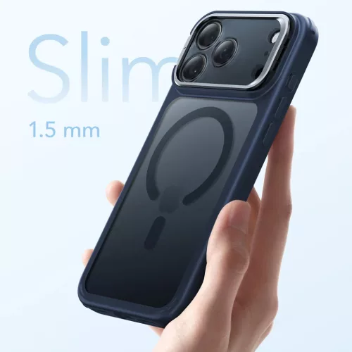 iPhone 17 Pro Frosted Blue ESR Classic Hybrid HaloLock Kickstand tok-4894240288375 6 kép