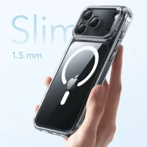  iPhone 17 Pro Átlátszó ESR Klasszikus Hibrid HaloLock Kitámasztó-4894240283318 3 kép