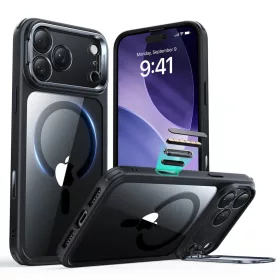 iPhone 17 Pro ESR Classic Hybrid HaloLock Kickstand - Átlátszó Feke-4894240283356 1 kép