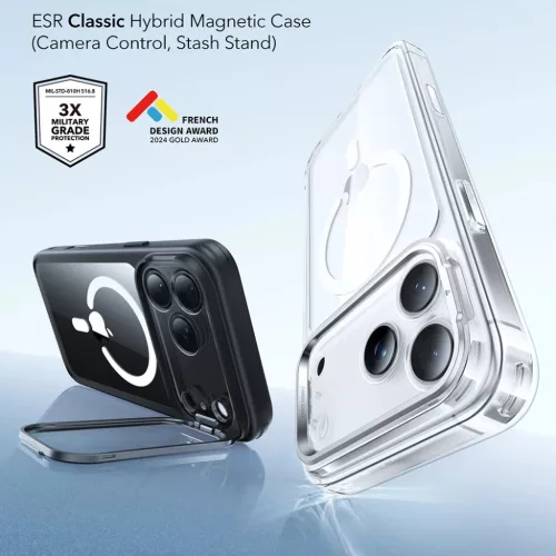 iPhone 17 Pro Max ESR - Classic Classic Hybrid HaloLock Állvány - Á-4894240283295 3 kép