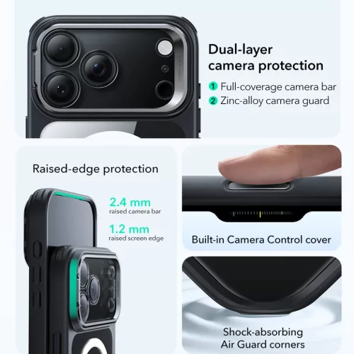 iPhone 17 Pro Max ESR - Classic Classic Hybrid HaloLock Állvány - Á-4894240283295 5 kép