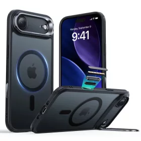   iPhone 17 Air - Matt Fekete ESR Classic Hybrid HaloLock Kickstand tok