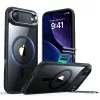  iPhone 17 Air Átlátszó Fekete ESR Klasszikus Hibrid HaloLock Kitámasztó tok