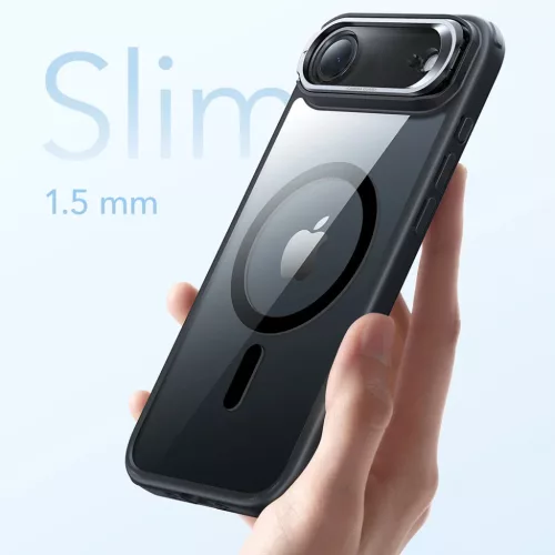  iPhone 17 Air Átlátszó Fekete ESR Klasszikus Hibrid HaloLock Kitá-4894240283134 5 kép