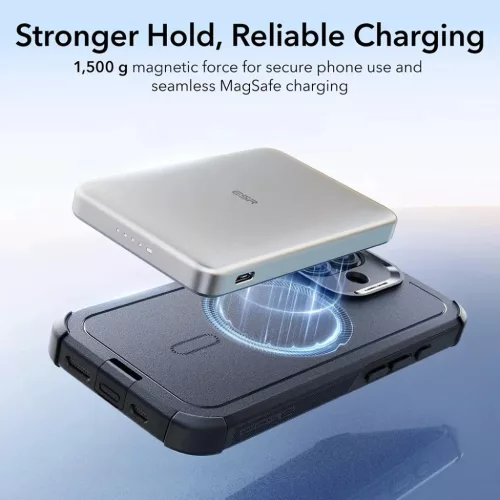  iPhone 17 Fekete ESR Cyber Halolock tok-4894240289839 5 kép