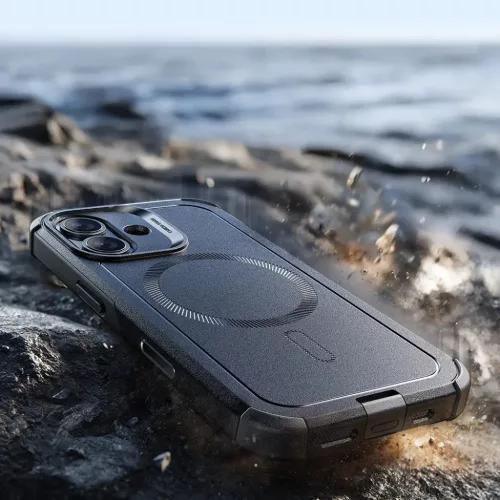  iPhone 17 Fekete ESR Cyber Halolock tok-4894240289839 6 kép