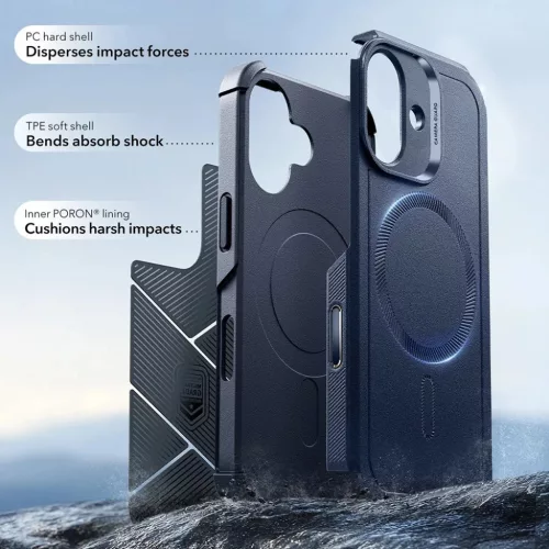 iPhone 17 Kék ESR Cyber Halolock tok-4894240290057 4 kép