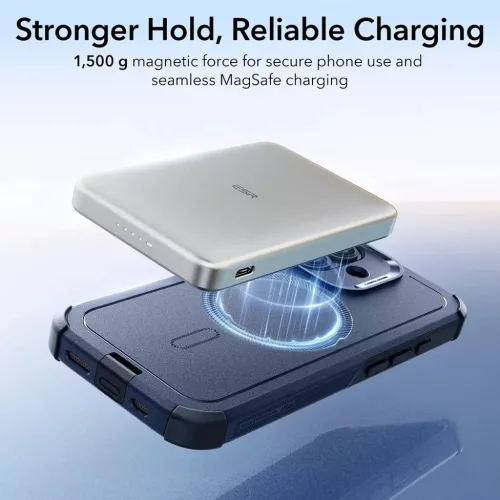 iPhone 17 Kék ESR Cyber Halolock tok-4894240290057 5 kép