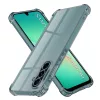  Techsuit - Ütésálló Átlátszó Szilikon - Samsung Galaxy A26 5G - Füst Fekete tok