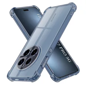    Honor Magic7 Pro Füst Fekete Techsuit Ütésálló Átlátszó Szilikon tok