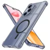  Honor 400 Pro Füstfekete Techsuit ütésálló átlátszó szilikon MagSafe tok