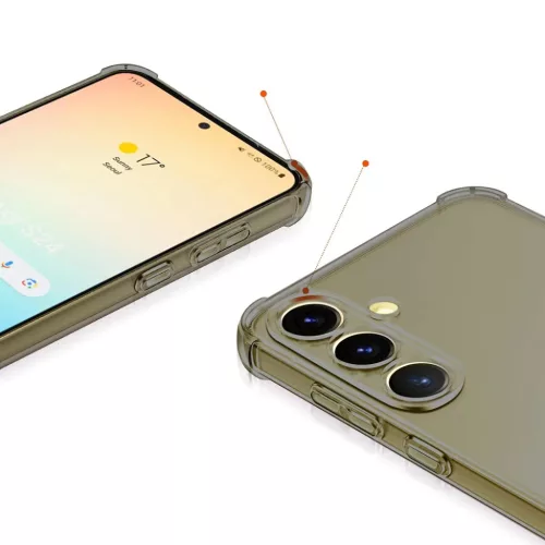  Honor 400 Pro Füstfekete Techsuit ütésálló átlátszó szilikon -5949419300248 3 kép