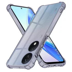   Honor X7b / X7b 5G / 90 SMART Smoke Black Techsuit - ütésálló áttetsző szilikon tok