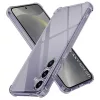 Samsung Galaxy S24 Smoke Black Techsuit - Shockproof Clear Silicone tok