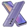  Samsung Galaxy A54 füstfekete Techsuit ütésálló, átlátszó szilikontok