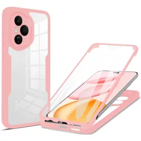    Honor 400 Pro Rózsaszín Techsuit ColorVerse 360 Sorozat + Képernyővédő tok