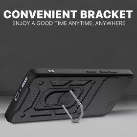  Techsuit - CamShield sorozat - Honor X6c - Fekete tok-5949419302297 2 kép