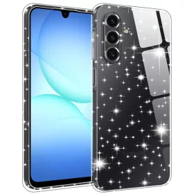  Samsung Galaxy A17 5G Techsuit SparkleSkin Series - Átlátszó tok