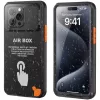  iPhone 12/12 Pro/13/13 Pro/14/14 Pro/15/15 Pro/16 Fekete ShellBox - AirBox Vízálló IP68 Tok (6.1 hüvelyk)