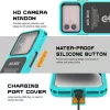  iPhone 12/12 Pro/13/13 Pro/14/14 Pro/15/15 Pro/16 Kék ShellBox AirBo-5949419302686 3 kép