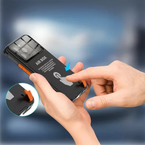 ShellBox - AirBox Vízálló IP68 Tok (max. 6,9 hüvelyk) - Univerzál-5949419302655 7 kép