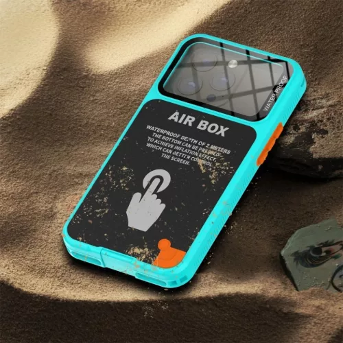 ShellBox - AirBox Vízálló IP68 Tok (max. 6,9 hüvelyk) - Univerzál-5949419302648 10 kép