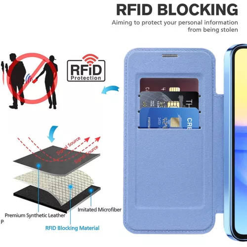  Techsuit - SmartMag könyvtok - Samsung Galaxy A15 4G / A15 5G - Vil�-5949419305427 5 kép