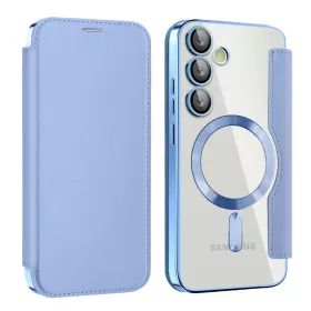  Techsuit - SmartMag könyv tok - Samsung Galaxy S24 - Világoskék-5949419305182 2 kép