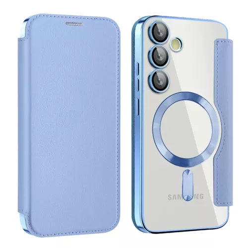  Techsuit - SmartMag könyv tok - Samsung Galaxy S24 - Világoskék-5949419305182 2 kép