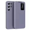  Samsung Galaxy S24 Ultra Lila Techsuit SmartView Sorozat tok