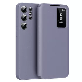    Samsung Galaxy S24 Ultra Lila Techsuit SmartView Sorozat tok