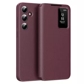    Techsuit - SmartView sorozat - Samsung Galaxy A55 5G - Piros tok