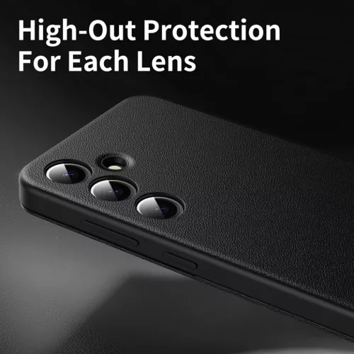  Techsuit - SmartView sorozat - Samsung Galaxy S25 - Fekete tok-5949419302990 3 kép