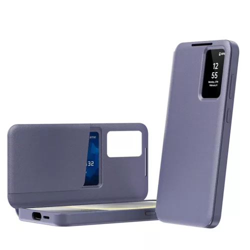  Techsuit - SmartView Sorozat - Samsung Galaxy S25 - Lila tok-5949419302945 2 kép