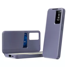  Samsung Galaxy S25 Ultra Techsuit SmartView Sorozat Lila tok-5949419302822 2 kép