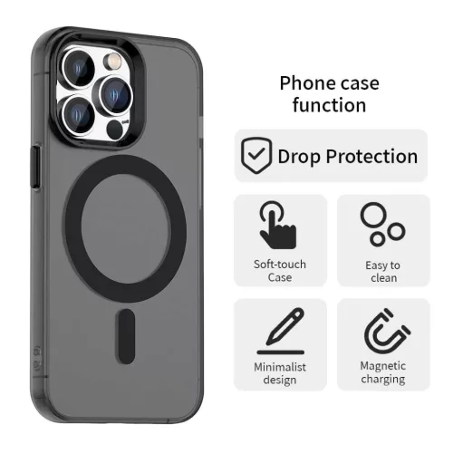 iPhone 13 Pro - Techsuit - CandyCase MagSafe - Fekete. tok-5949419314115 2 kép