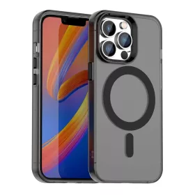   iPhone 13 Pro Max - CandyCase MagSafe tok - Fekete - Techsuit.