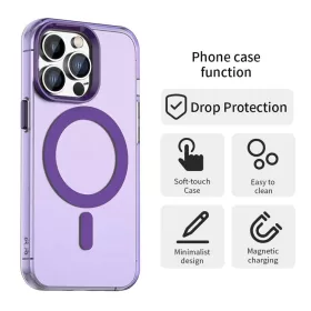  iPhone 13 Pro Max Lila Techsuit CandyCase MagSafe tok-5949419314023 2 kép