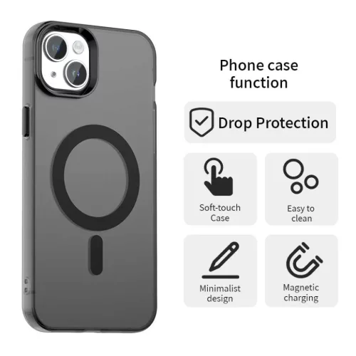  iPhone 14 Fekete Techsuit CandyCase MagSafe tok-5949419314016 2 kép