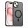  iPhone 15 Fekete Techsuit CandyCase MagSafe tok
