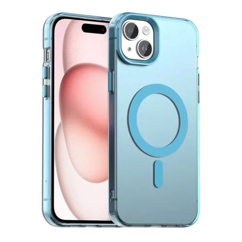Techsuit - CandyCase MagSafe - iPhone 15 - Kék tok-5949419313781 1 kép