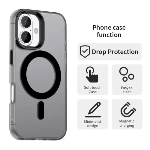  iPhone 17 Fekete Techsuit CandyCase MagSafe tok-5949419313415 3 kép