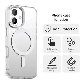  iPhone 17 Fehér Techsuit CandyCase MagSafe tok-5949419313408 2 kép