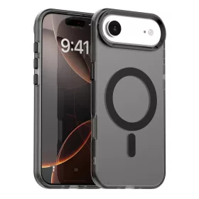  iPhone 17 Air Fekete Techsuit CandyCase MagSafe tok