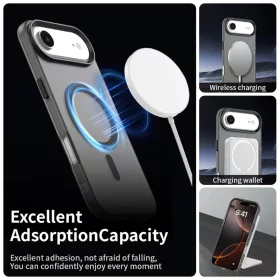 iPhone 17 Air Fekete Techsuit CandyCase MagSafe tok-5949419313262 2 kép