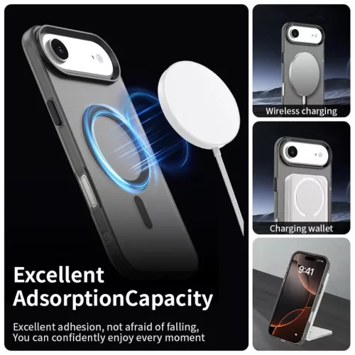  iPhone 17 Air Fekete Techsuit CandyCase MagSafe tok-5949419313262 2 kép