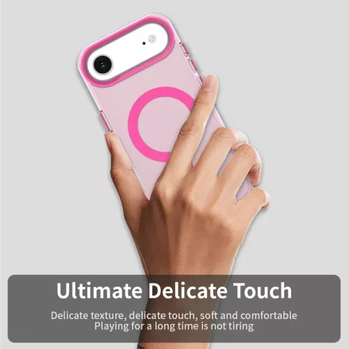  iPhone 17 Air Rózsaszín Techsuit CandyCase MagSafe tok-5949419313248 5 kép
