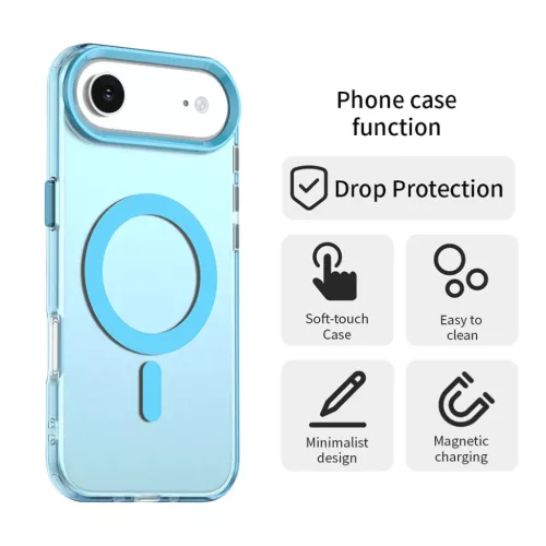  iPhone 17 Air Kék Techsuit CandyCase MagSafe tok-5949419313231 5 kép