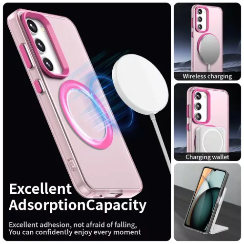 Samsung Galaxy S23 - Techsuit - CandyCase MagSafe - Rózsaszín tok-5949419313194 5 kép
